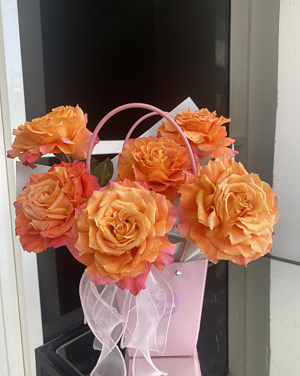 Assembled bouquet with delivery to Astana