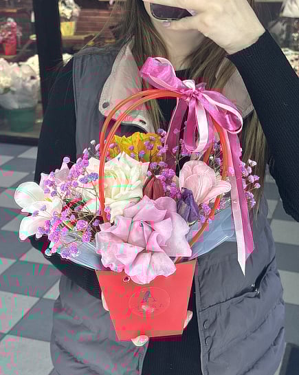 Яркий микс в дизайнерской сумочке с доставкой по Астане