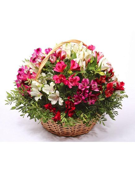 Bouquet of Spring flight flowers delivered to Astana