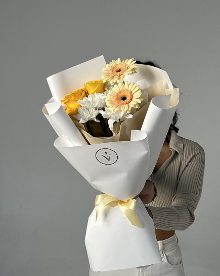 Bouquet of Belle flowers delivered to Astana