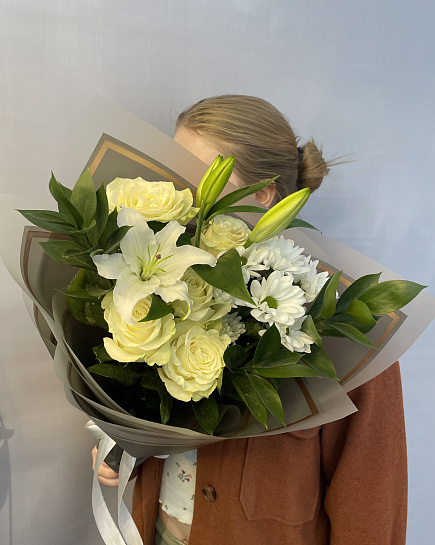 Bouquet of Elegance flowers delivered to Petropavlovsk