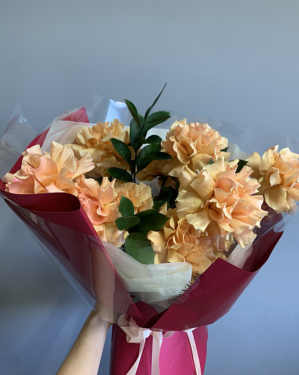 Assembled bouquet with delivery to Astana