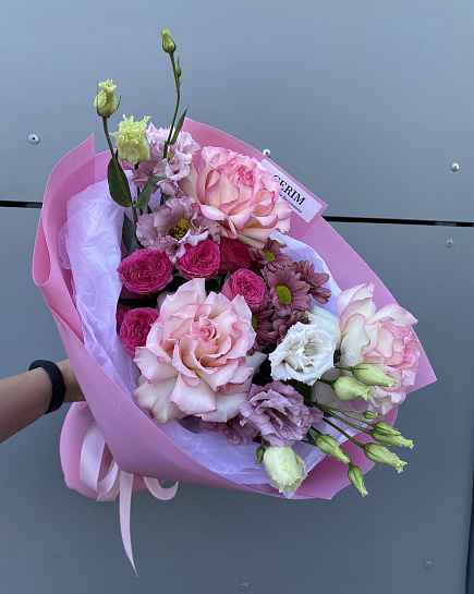 Assembled bouquet with delivery to Astana