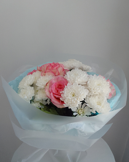 Assembled bouquet with delivery to Astana