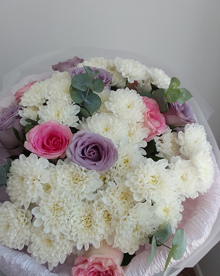 Assembled bouquet with delivery to Astana