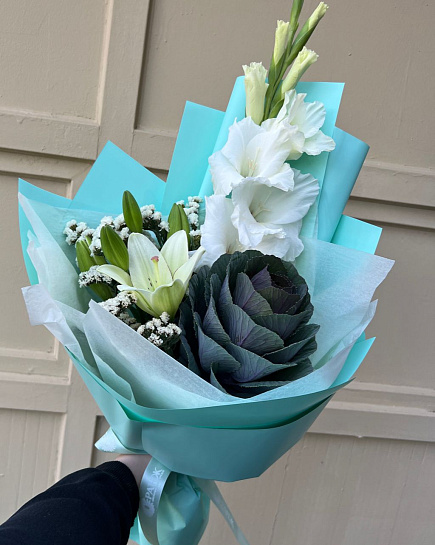 Bouquet of Night fury flowers delivered to Almaty