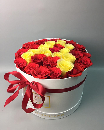 Bouquet of Letter of roses flowers delivered to Karaganda