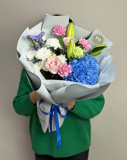 Bouquet of Blues flowers delivered to Astana