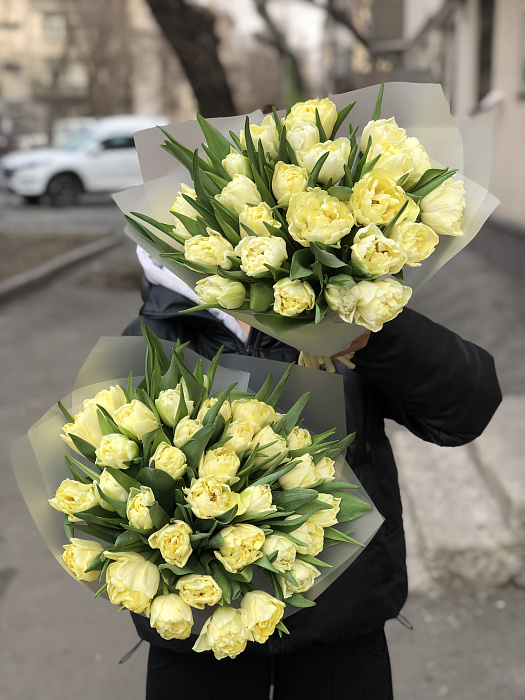 Пионовидные тюльпаны 
