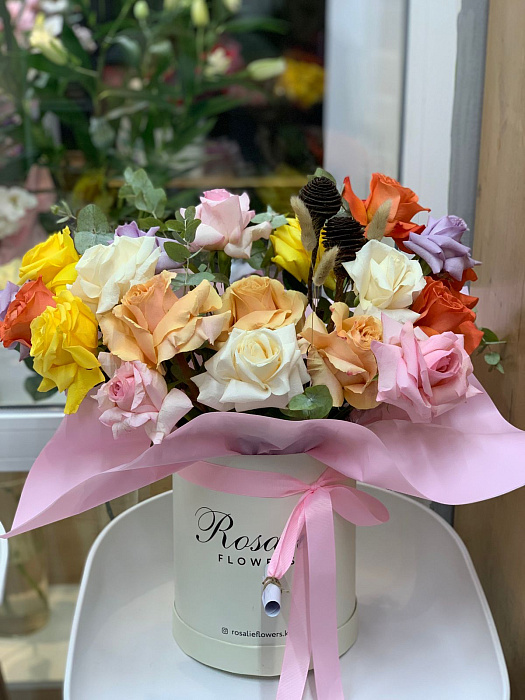 MIX box with roses