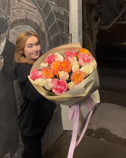 Mix from a rose with delivery to Taraz