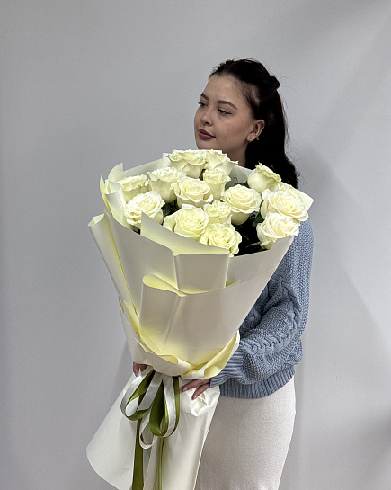 Assembled bouquet with delivery to Astana