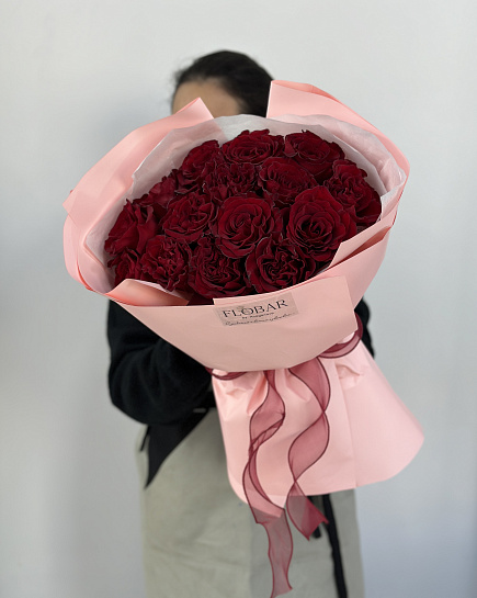 Roses “Hearts” with delivery to Astana