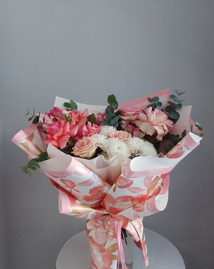 Assembled bouquet with delivery to Astana