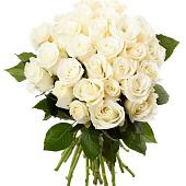 Bouquet of 33 white roses