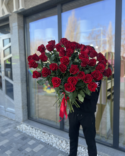 Метровые розы с доставкой по Шымкенте