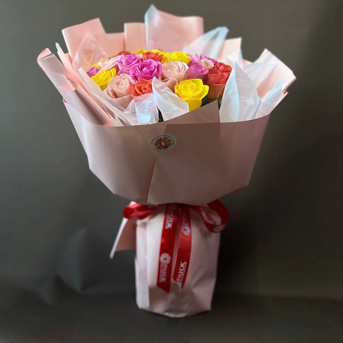 Bouquet of 41 roses mix
