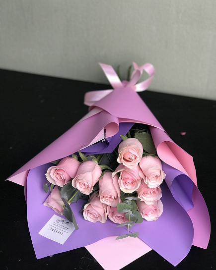 Bouquet of Mono bouquet of roses flowers delivered to Astana