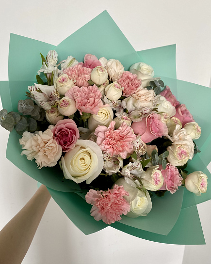 Bouquet of Eurobouquet flowers delivered to Astana