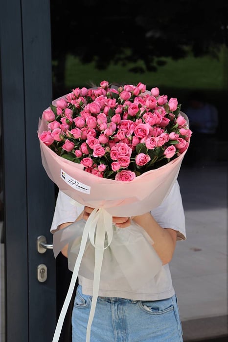 Кустовые розы 15 шт Кустовые розы 15 шт