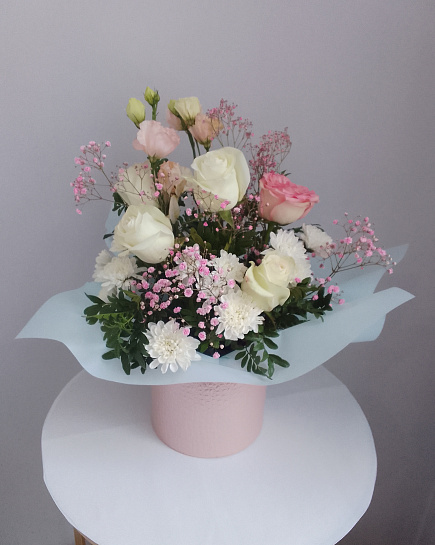 Assembled bouquet with delivery to Astana