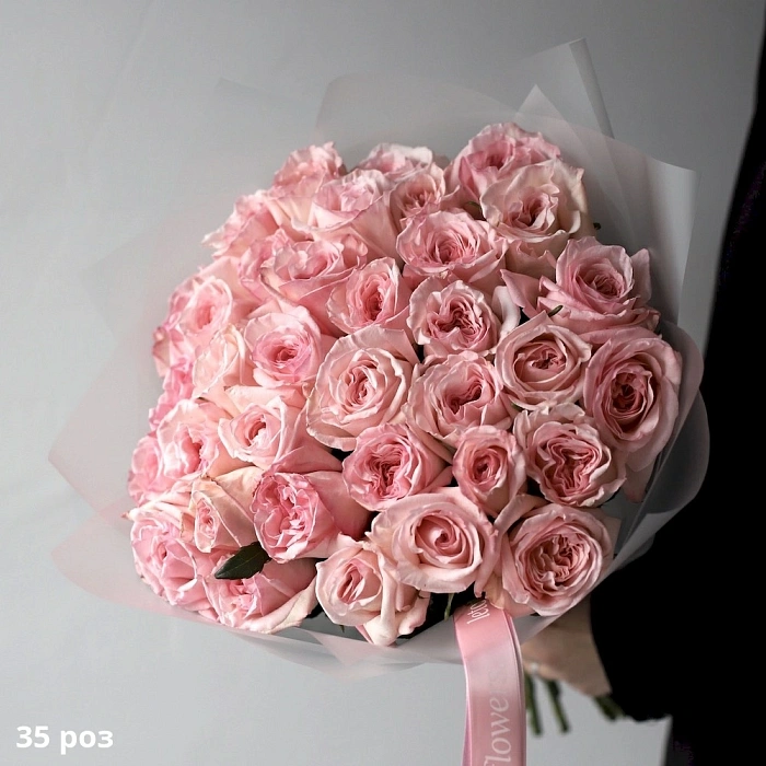 Bouquet of peony roses Pink Ohara (35)