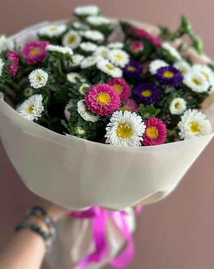 Bouquet of Asters with delivery to Almaty