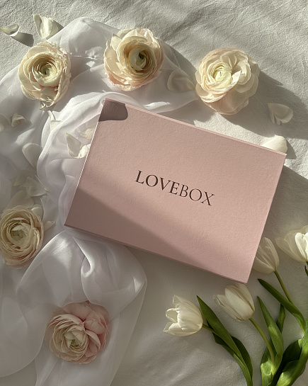 Bouquet of LOVEBOX flowers delivered to Astana