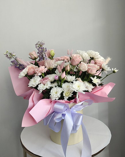 Assembled bouquet with delivery to Astana