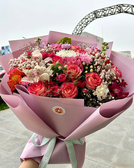 Ассорти цветов с доставкой по Алматы