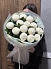Белоснежная хризантема в стильной упаковке