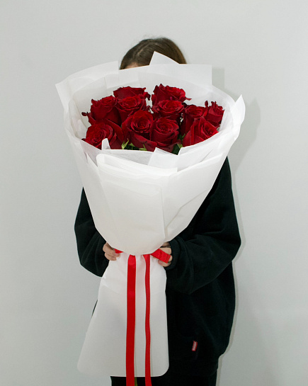 Meter roses (80-90 cm) with delivery to Astana