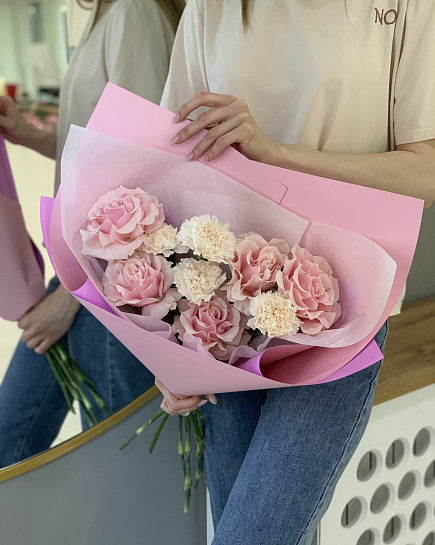 Bouquet of Bouquet «Amaretti» flowers delivered to Astana