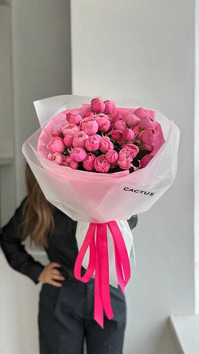 Bouquet “MONO SILVA PINK”