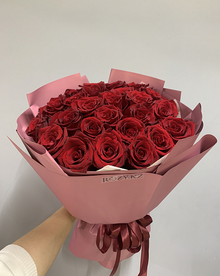 Assembled bouquet with delivery to Astana