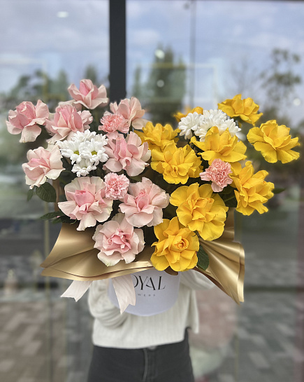 Bouquet of Composition «Marshmallow» flowers delivered to Shymkent