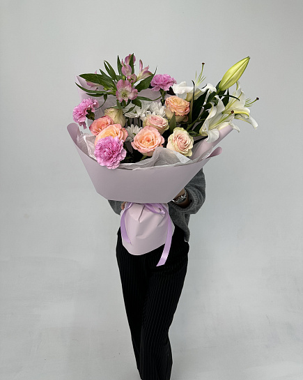 Bouquet of To you, my love. flowers delivered to Astana