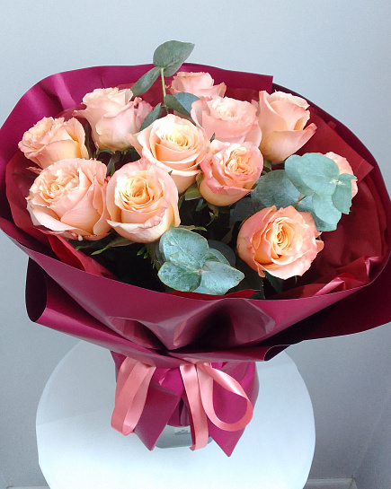 Assembled bouquet with delivery to Astana