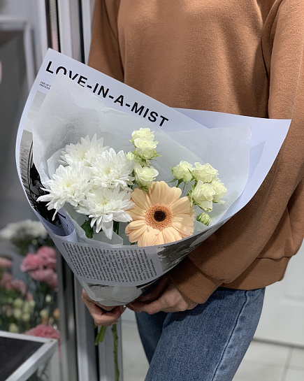 Bouquet of Buket «Compliment» flowers delivered to Astana