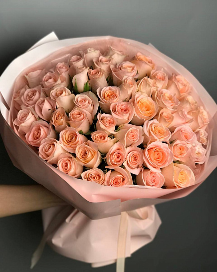 Bouquet of 51 roses (to the florist's taste) with delivery to Almaty