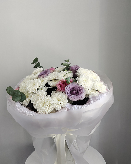 Assembled bouquet with delivery to Astana