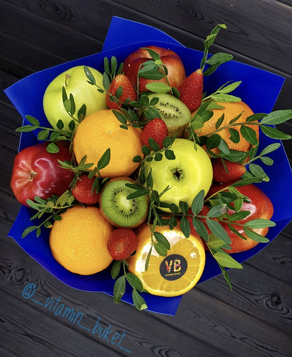 Bright fruit bouquet