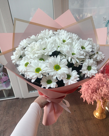 Bouquet of Chamomiles flowers delivered to Kostanay.