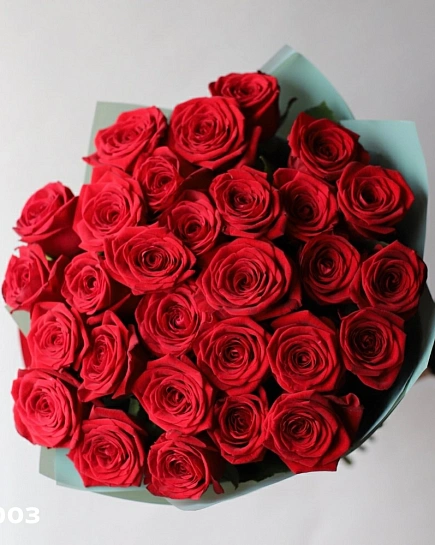 Bouquet of Bouquet of red roses (29) flowers delivered to Shymkent