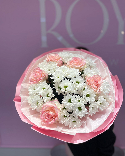 Bouquet of Marshmallow flowers delivered to Petropavlovsk