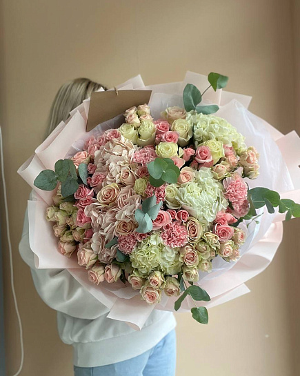 Bouquet of Premium Euro-Bouquet ❤️ flowers delivered to Almaty
