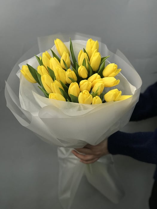 Tulips yellow 25pcs