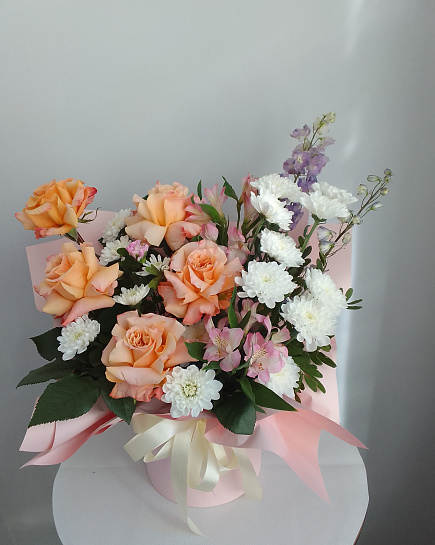 Assembled bouquet with delivery to Astana