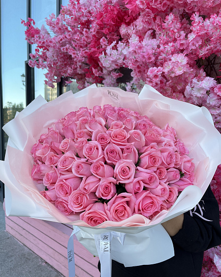 Assembled bouquet with delivery to Astana