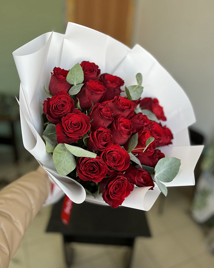 Шикарный букет роз с доставкой по Костанае